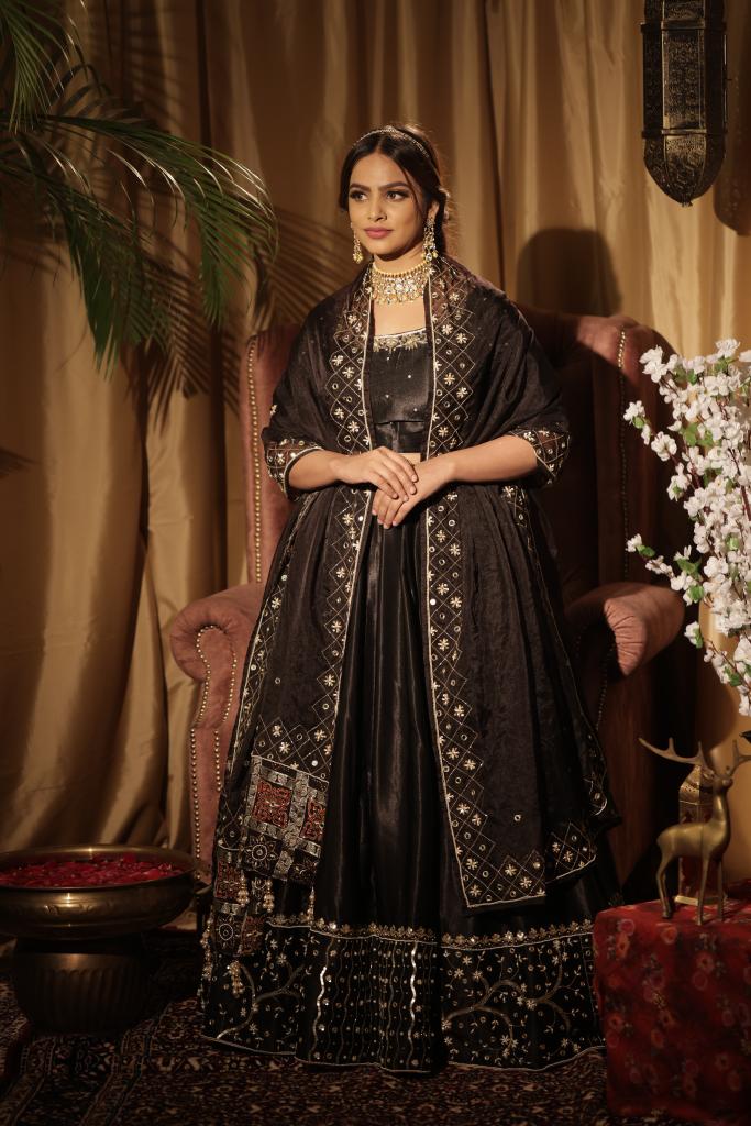 Chaniya Choli on Gajji Silk