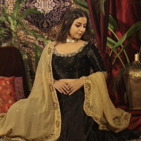 Gajji Silk Lehenga
